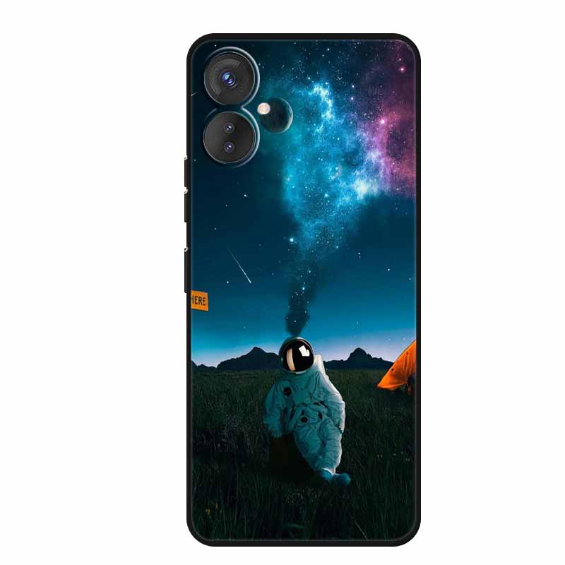 For Tecno Spark 9 Pro Case Astronaut Silicone TPU Soft Back Cover Cases For Tecno Spark9 Pro 9Pro KH7 KH7n Funda Spaceman Capa