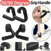 Neutral Grip Handle Exercise Suspension Grip Non Slip Pulls Up Handle Ergonomic Resistance Band Handle for Barbell Pull-up Bars