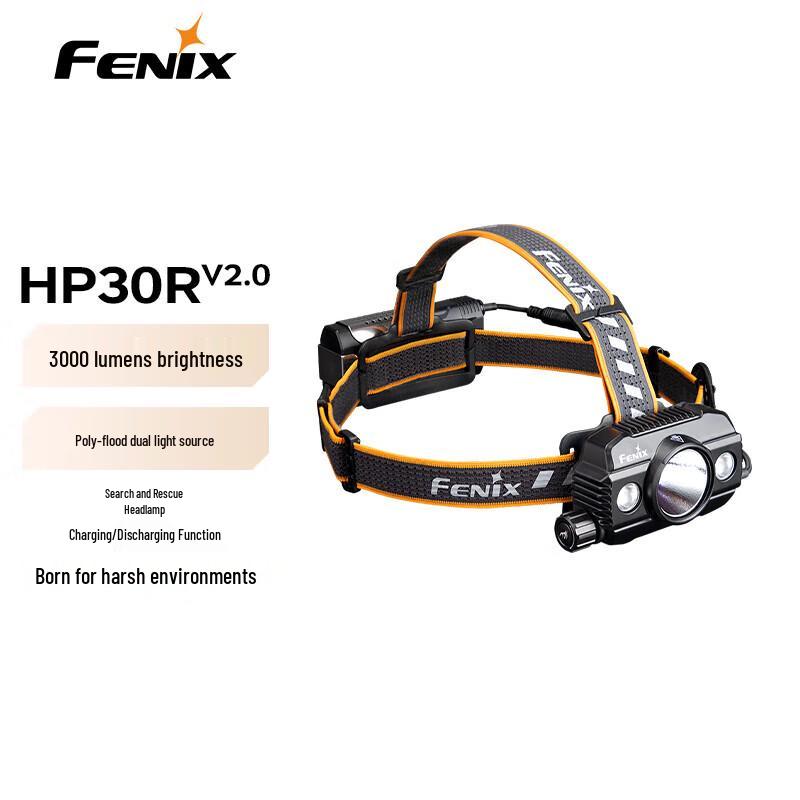 Fenix HP30R V2.0 Rechargeable Outdoor Headlamp