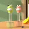 1pc Baby Medicine Dispenser Cartoon Frog Syringe Dropper Type Flow Dispenser with Graduated Measurements Medicine Feeder Feeding