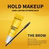 Gel Fijador para Cejas Impermeable a Prueba de Sudor Máscara de Cejas Coloreada Voluminizador Natural Estilizador de Cejas de Larga Duración