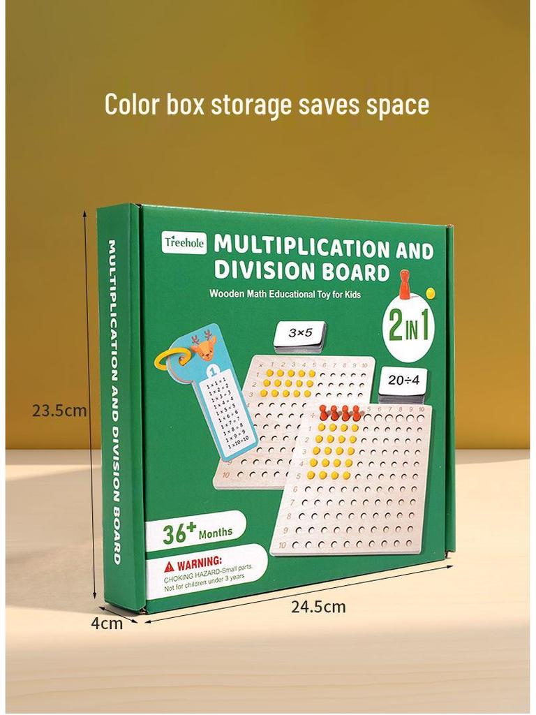 Montessori Math Multiplication & Division Educational Board for Children