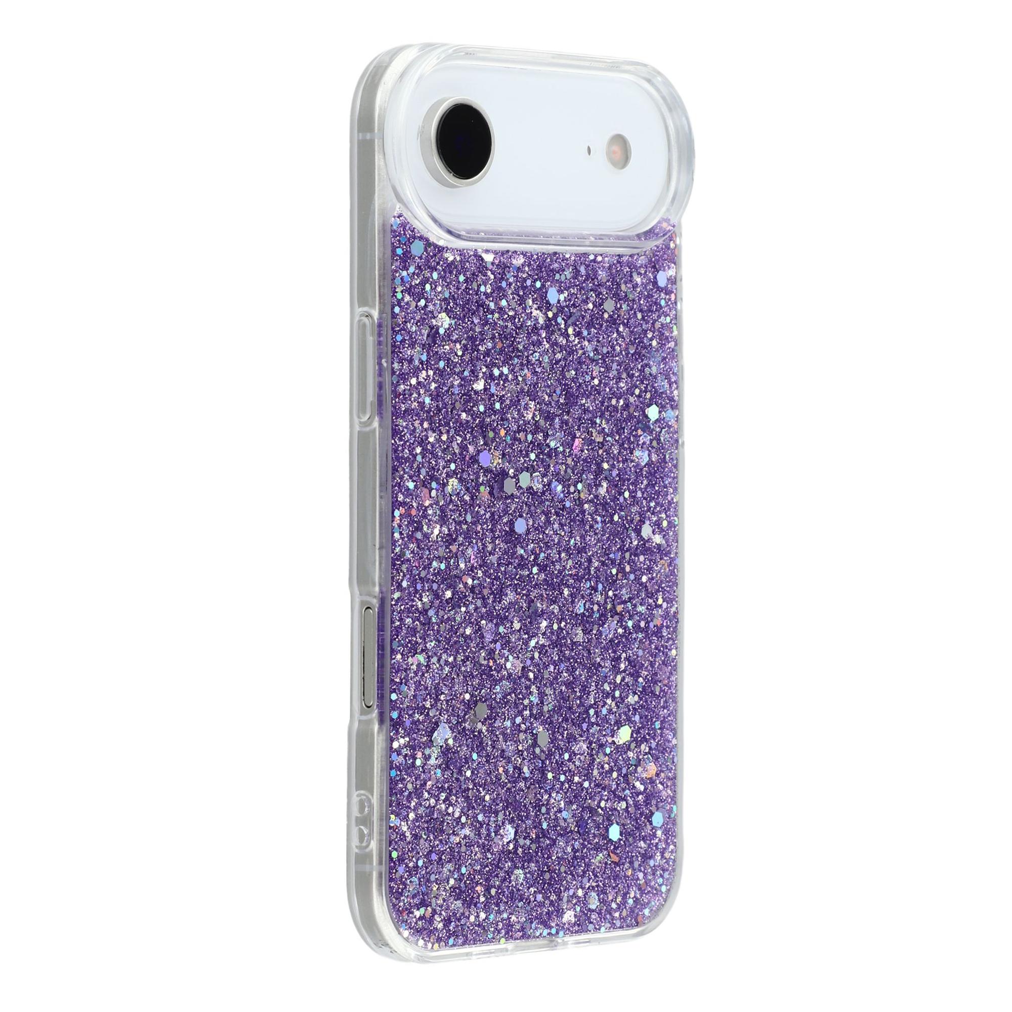 

For iPhone Air Case Shockproof Soft TPU Phone Cover Glittery Design