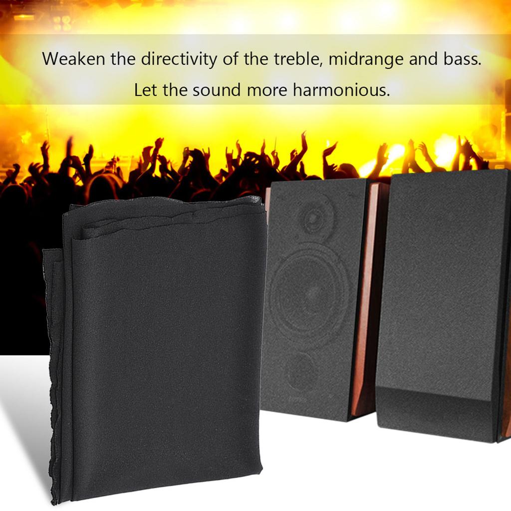 1.7mx0.5m Speaker Grill Cloth Stereo Gille Fabric Speaker Mesh Cloth Dustproof Protective Cover