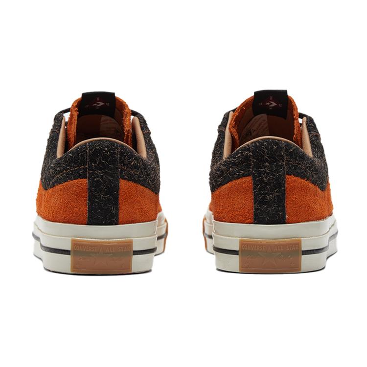 Converse One Star Retro Casual Skate Shoes Orange New Year Series Unisex 173200C