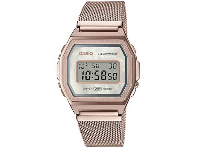 CASIO A1000MCG-9JF Standard Premium Full metal Digital Quartz Unisex Watch NEW