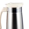 Stainless Steel Water Jug with Handle Mix Drinks Juice Jar Teapot Iced Beverage Dispenser for BBQ Home Summer Restaurant Kitchen