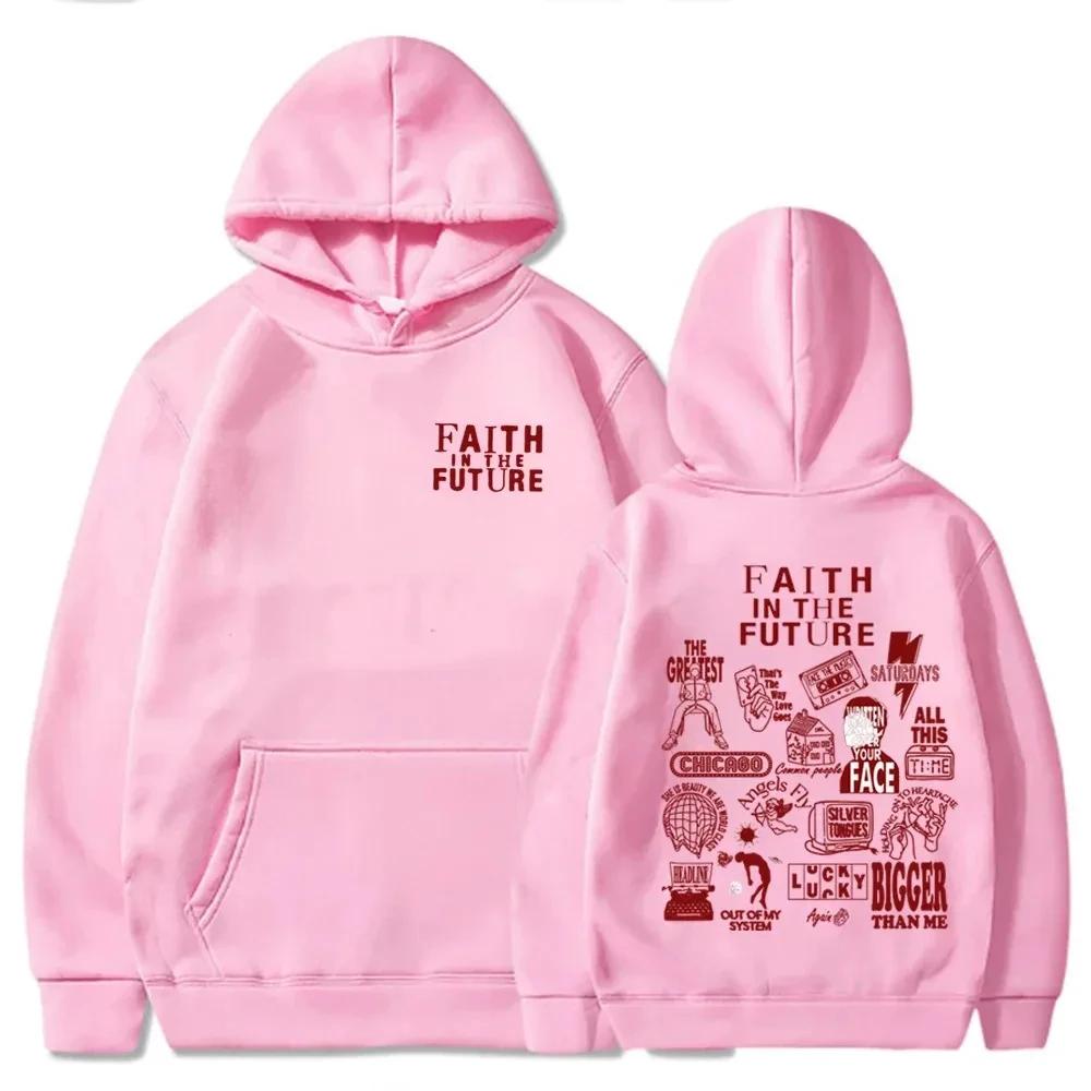 Man Woman Hip Hop Hoodies for Fans Faith In The Future Album Series World Tour Hoodie