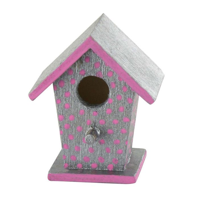 Nichoir à poser 4,5x3,5x2,5 cm 2 pièces