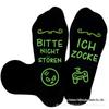 Do Not Disturb I'm Gaming Letter Socks for Men - Fun Gamer Socks