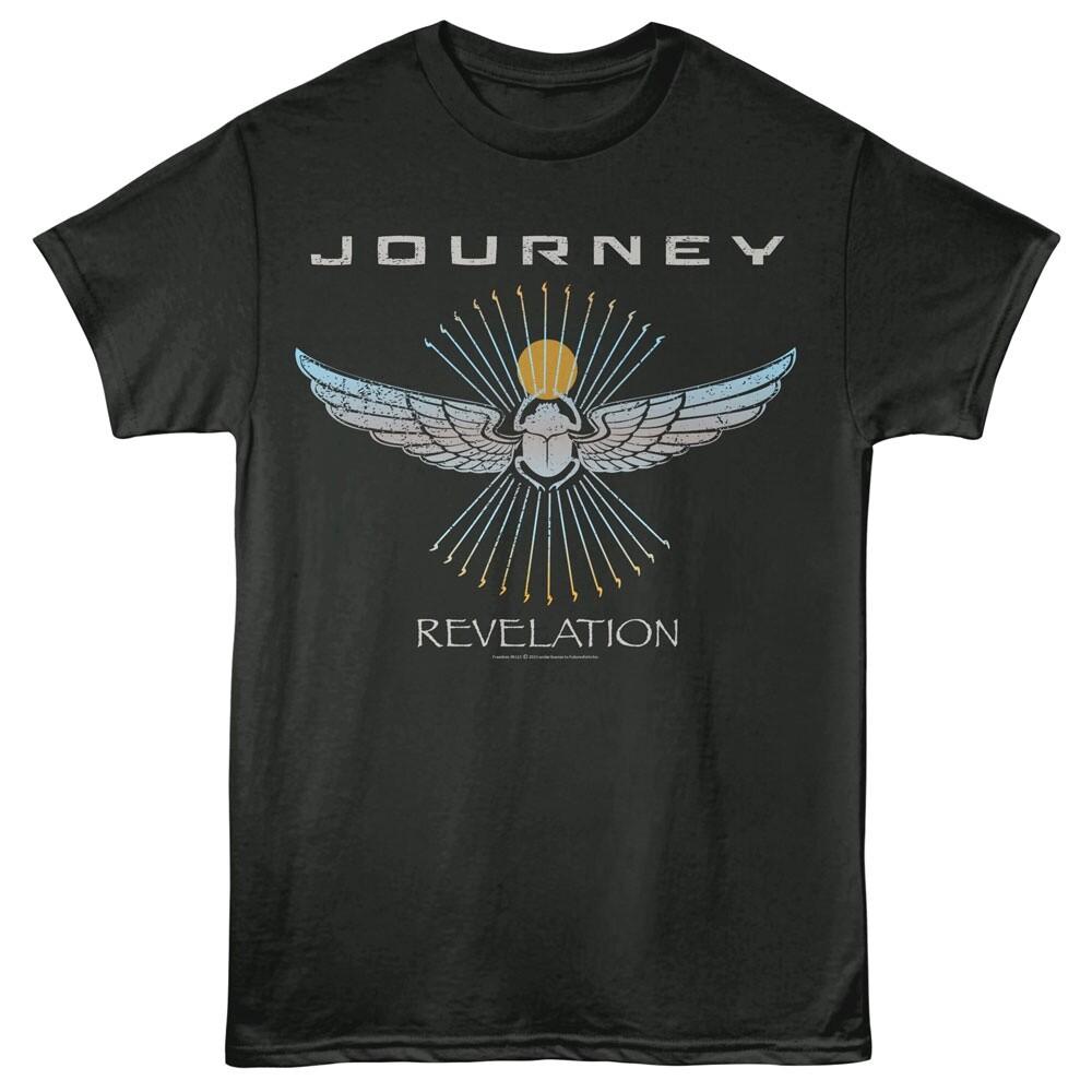 Journey T-Shirt REVELATION TOUR Music Band Mens Official Smoke Cotton Unisex T-Shirt M