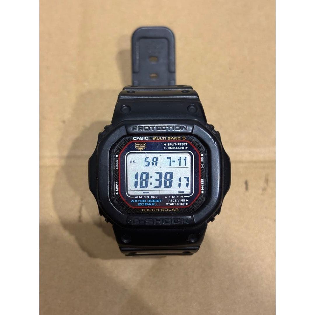 Used CASIO G-SHOCK Casio GW-M5600 Radio Solar Black