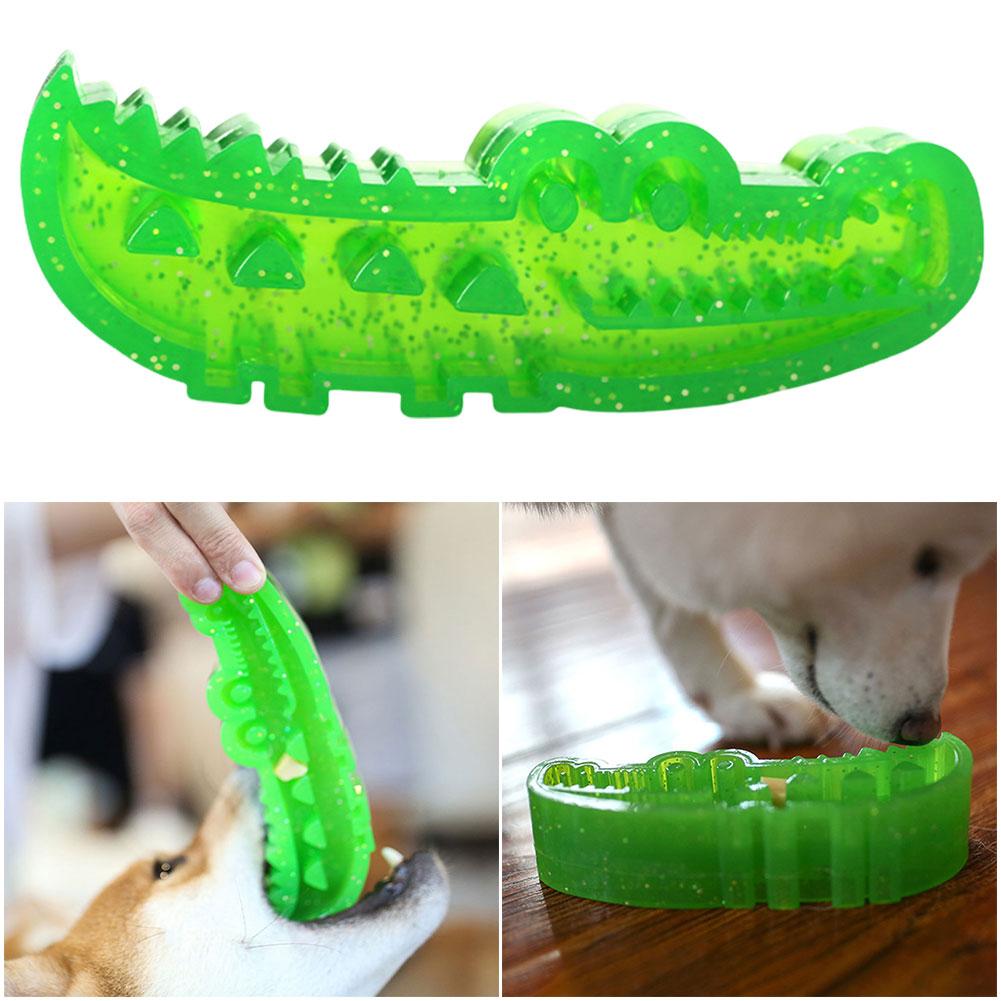 Slow-Feed Chew & Fetch Crocodile Dog Toy Dog Slow Feeder Toy Cute Chew Toys for Small Medium Large Dogs