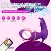 Wearable Sex Toy Vibrator Dildo 3 in 1 Panties Masturbator G Spot Clitoris Stimulator Massager for Women Couples Adults 18