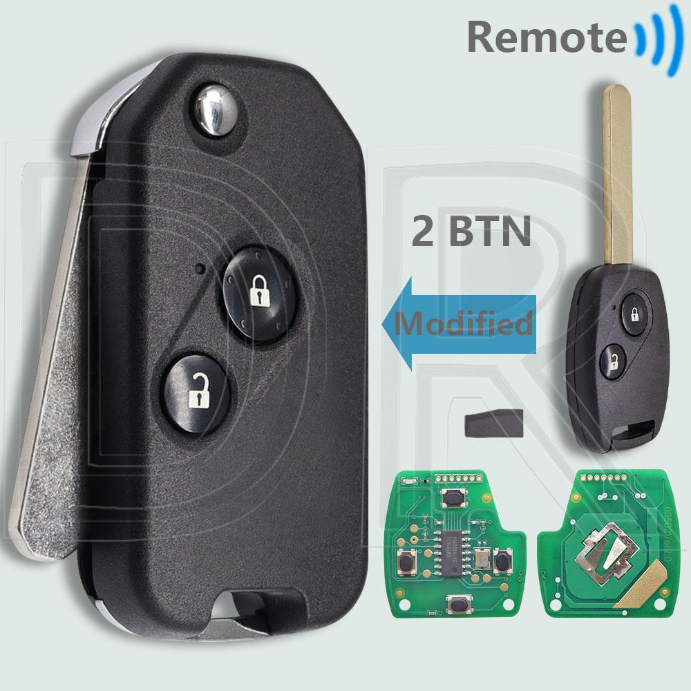 DR OUCG8D-380H/382H/384H-A ID46 PCF7936 313.8/315/433MHz Car Remote Key KR55WK49308 For Honda CIVIC Accord CR-V Pilot Odyssey