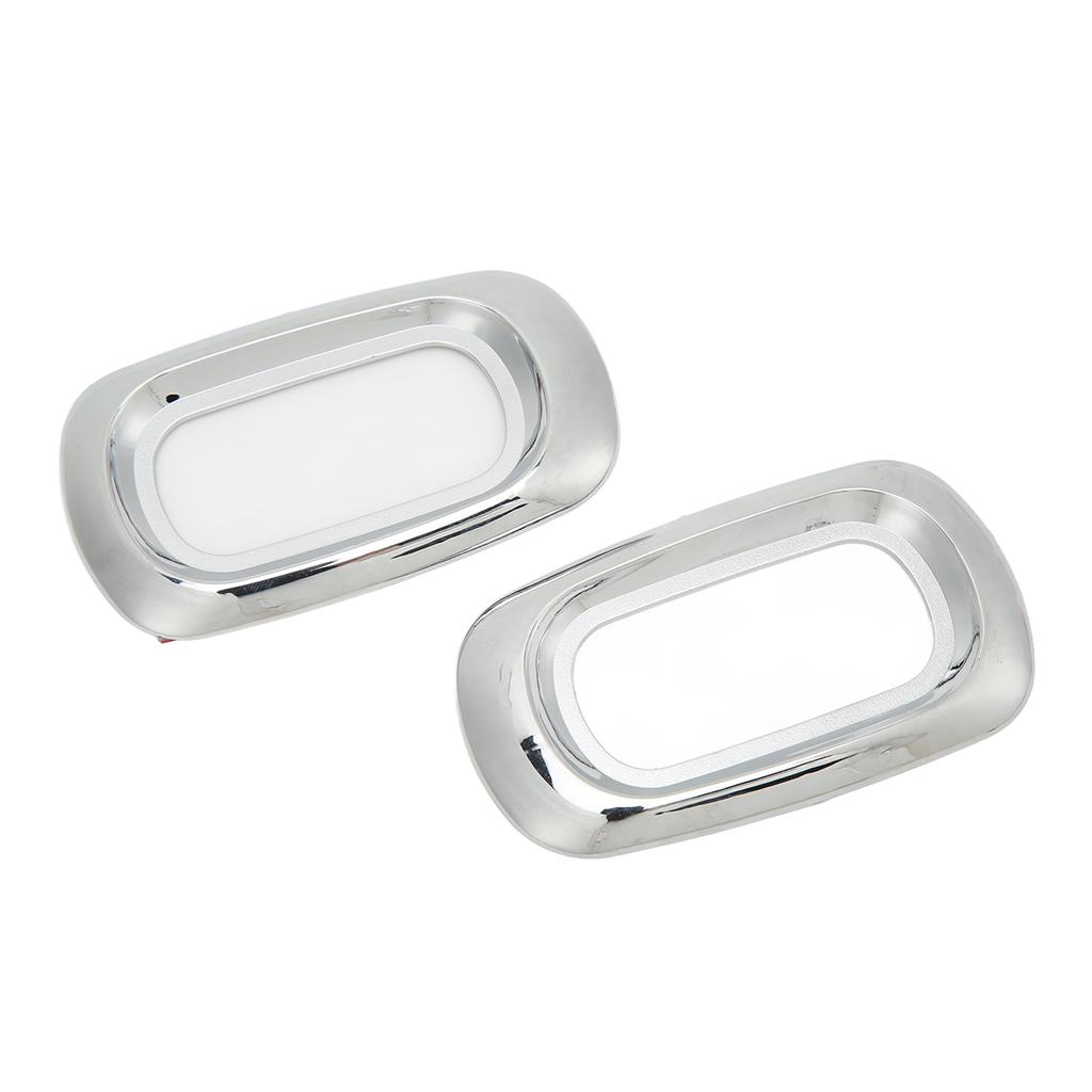 Par Sida LED Markörljusskydd Krom Sargar Vattentäta Värmebeständiga Självhäftande för CRV 20022006