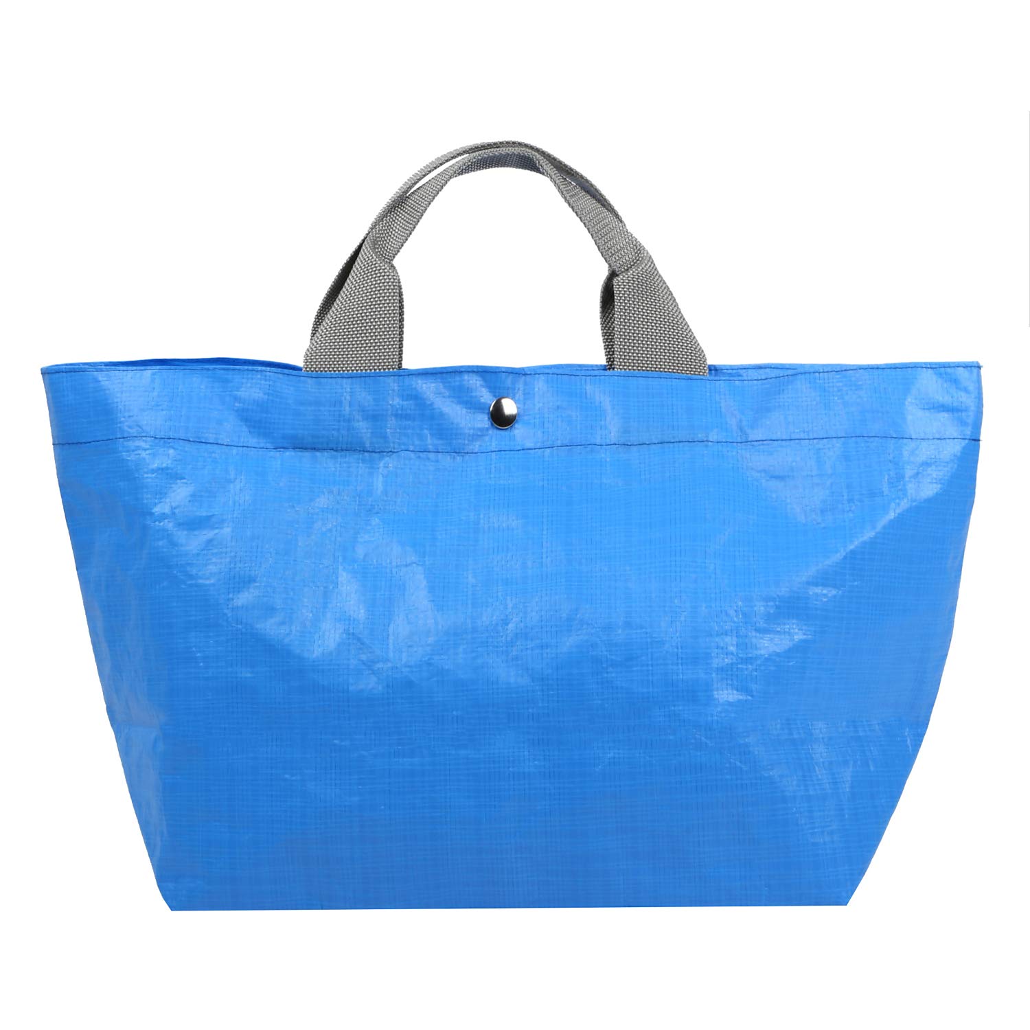 

[FLOWERS lab] Marche Bag Tote Bag, Made in Japan, Blue x Gray