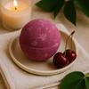 Cherry Bath Bomb Jumbo 180g With Shea Butter