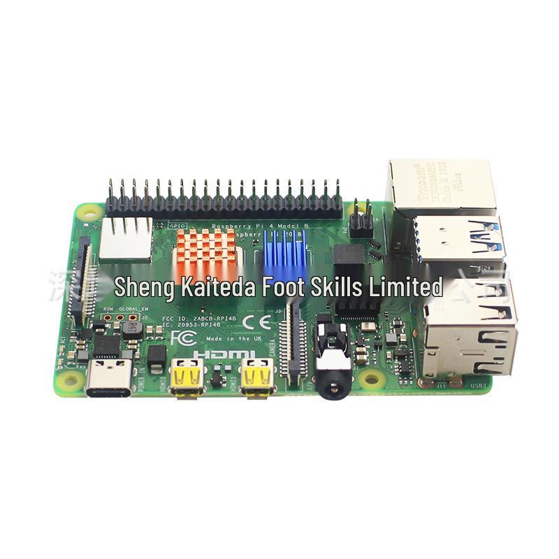 Raspberry Pi 4B Dedicated Heatsink Set: 1 Copper, 1 Blue, 1 Black for Efficient Heat Dissipation