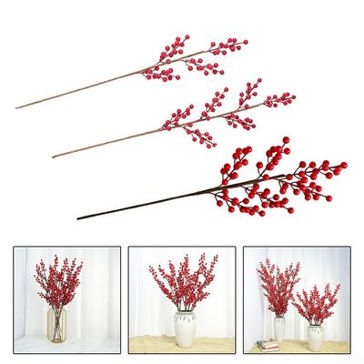 1 Bund Kunstbeeren 60/70cm Zubehör Künstliche