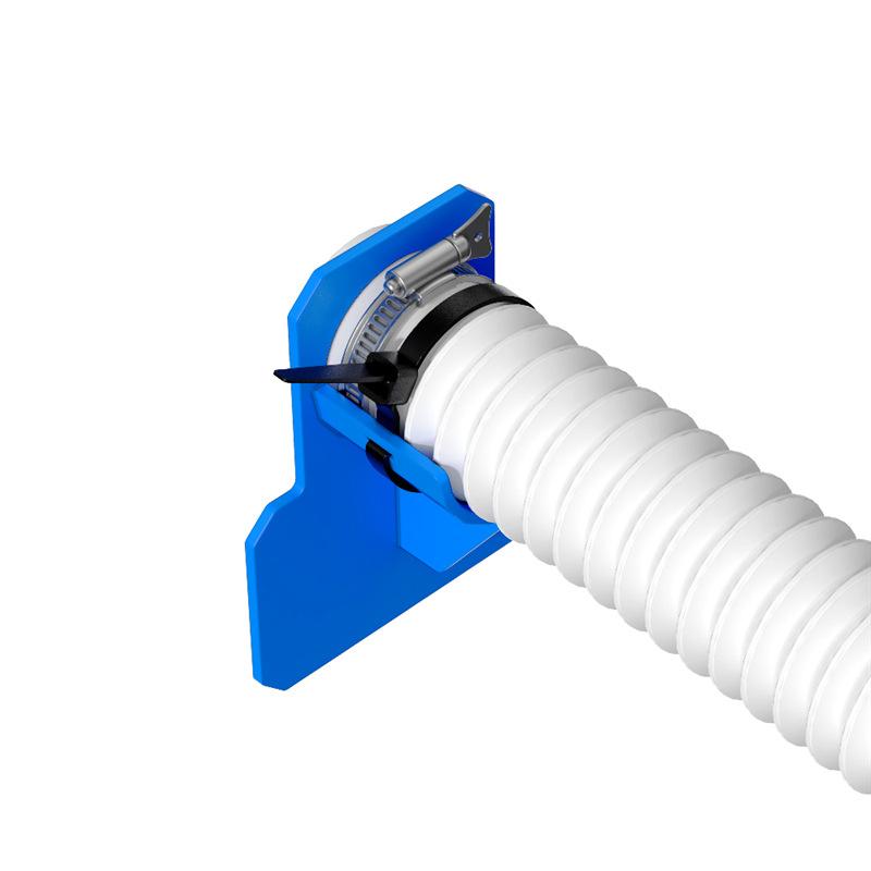 Swimming Pool Pipe Fixing Holder Mount Supports Pipes 30-38mm Intex Incoming Above Ground Water Hose Bracket with Cable Tie