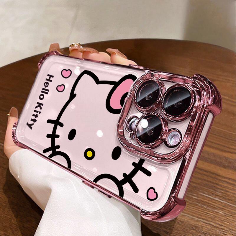 Cute Hello Kitty Shockproof Case For Huawei Honor 600 400 Lite Pro X9D X9A X9B X8C X8B X8A X7D X7A X6C X6D X6A X5B X5C 5G Casing