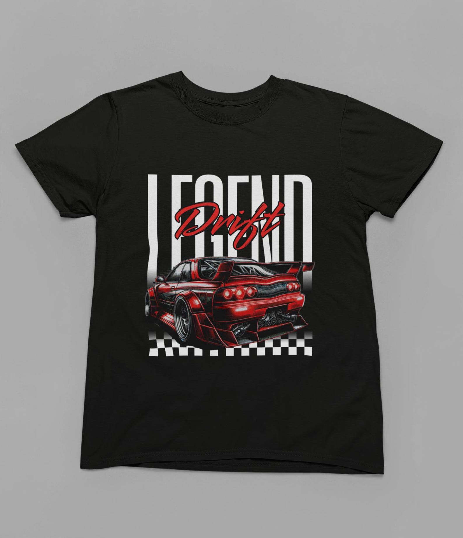 Legend Drift Shirt, JDM Racing Car Tee, Drift Car Graphic T Shirt, Japanese Street Racing, Car Enthusiast Gift for Men S