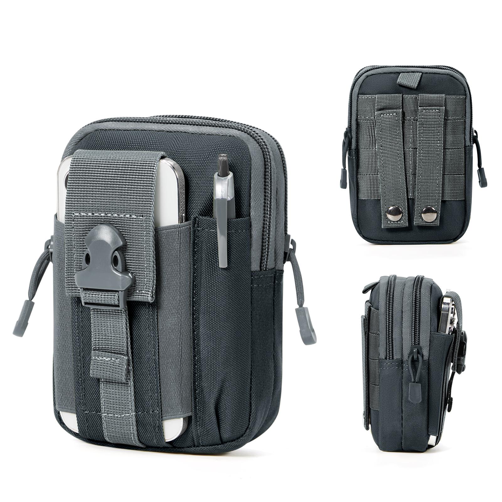 

Men s Waist Bag, Tactical Leg Bag Fanny Pack, Sling Bag Camouflage Riding Locomotive Belt, Leggings Bag Hanging Waist Bag Packs сірий