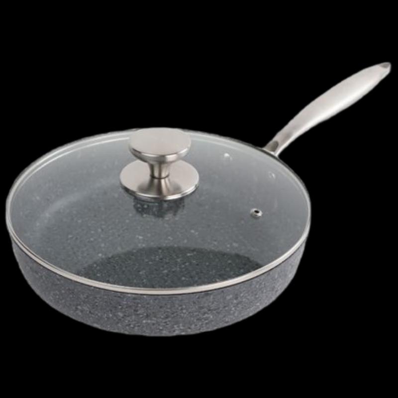 28cm Granite Non-stick Frying Pan with Lid