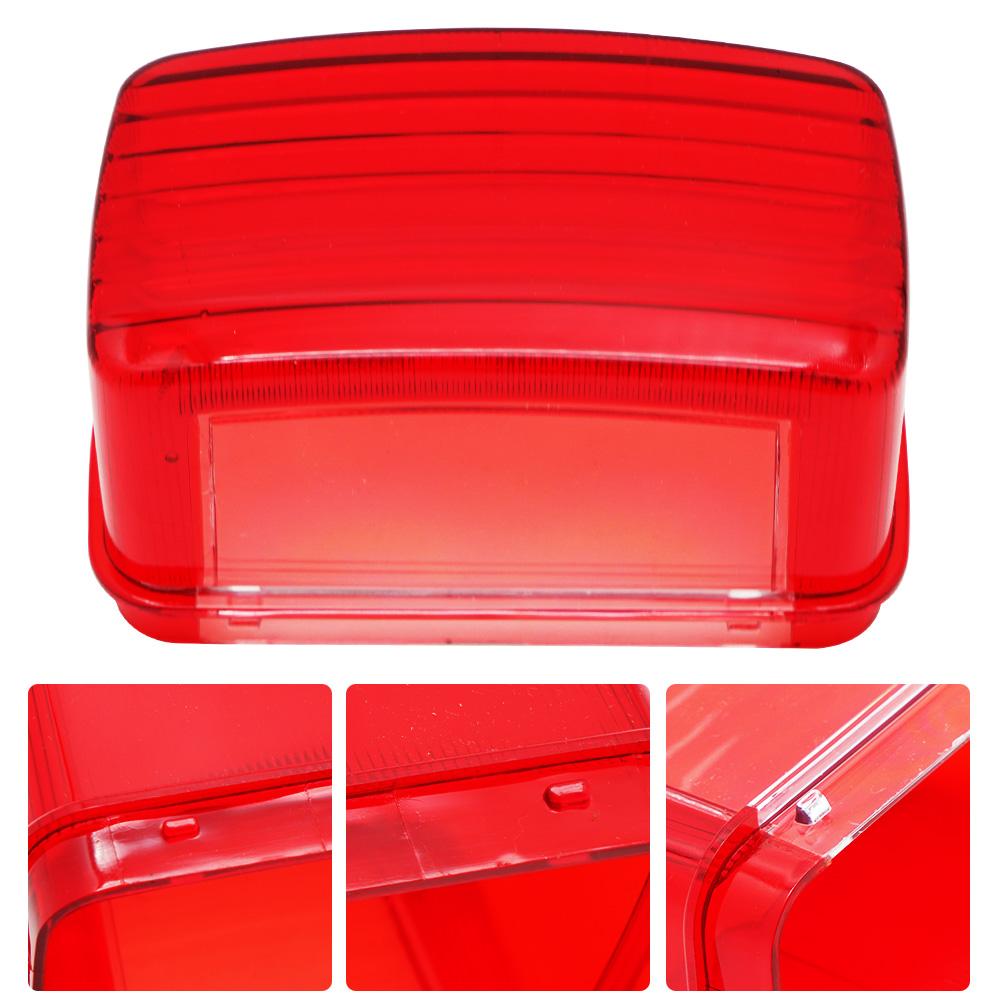 Tail Light Lens ATV Taillight Cover for Yamaha Grizzly Big Bear Bruin Kodiak Wolverine Rhino Viking (No Bullb and Wire)