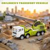 Model Simulation Transport Engineering Vehicle Telescopic Arm Boy's Educational Toy Car