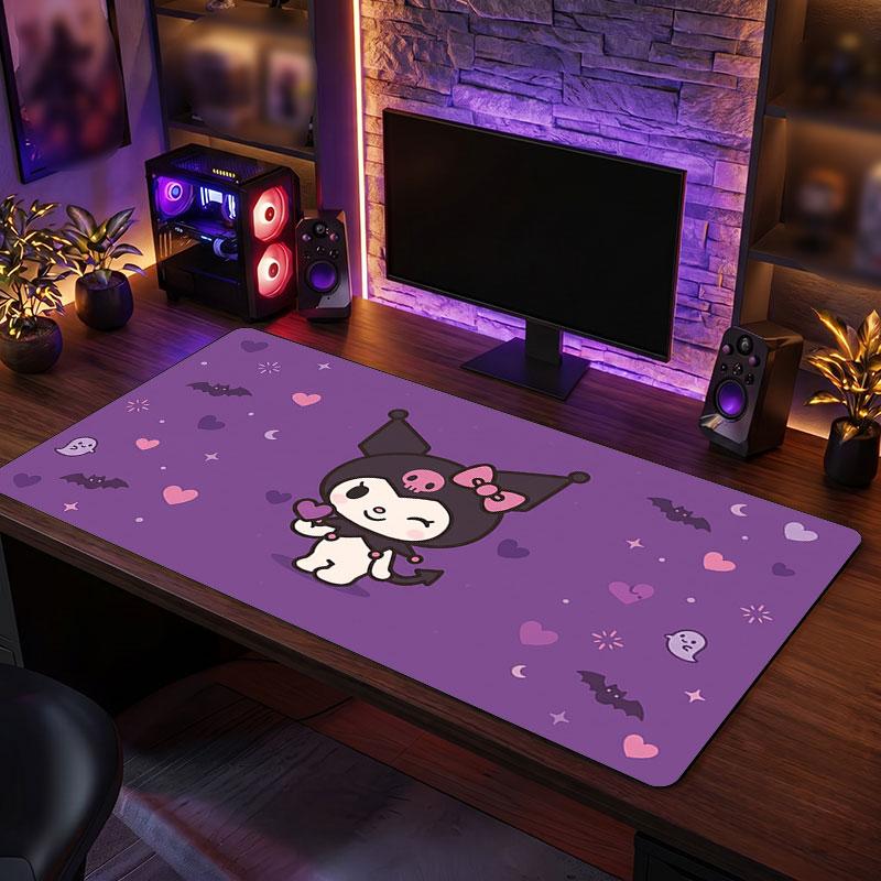 Big Mouse PadKuromi Extended Soft Desk Mat Gaming Office Computer Table Decor Mat
