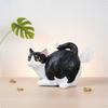 Cat Butt Tissue Holder Humorous Design Resin Figurine Novelty Gift Desktop