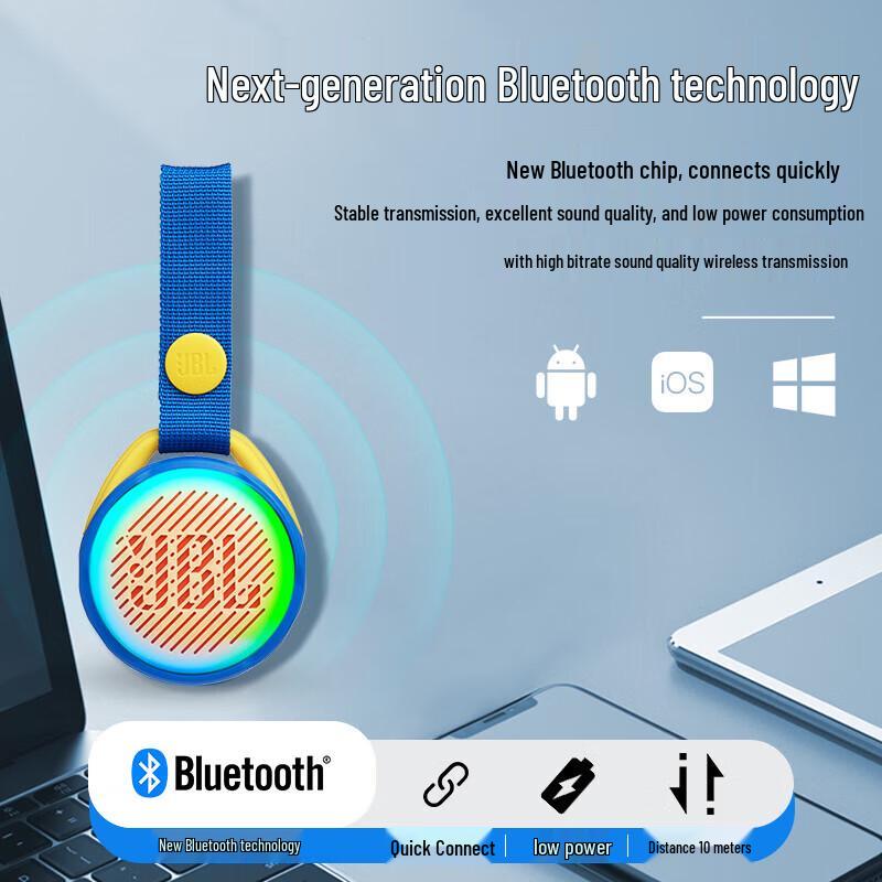 JBL JRPOP Music Bubble Portable Waterproof Bluetooth Speaker