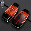 PEL5   Car Remote Key Case Cover For Mercedes Benz A C E S G Class GLC CLE CLA GLB GLS W177 W205 W213 W222 X167 AMG Auto Accessories