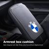 Car Seat Center Console Arm Rest Mat Leather Armrest Pad For BMW Performance X1 M3 M6 F01 F02 E34 E36 E60 F10 F20 X6 SLZPW1