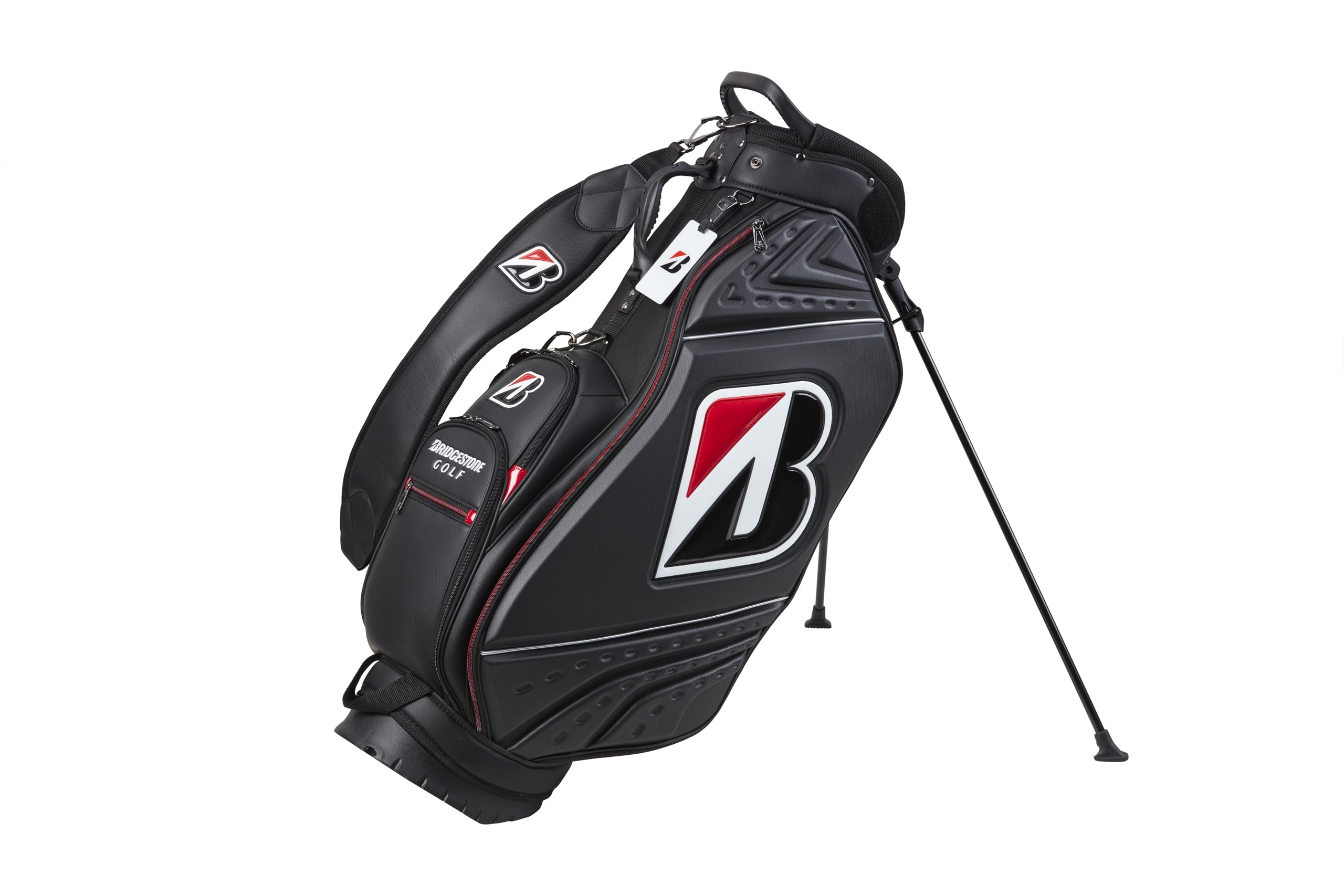 

BRIDGESTONE Caddy Bag Tour Replica Stand Model CBG402 BK 2024 Model