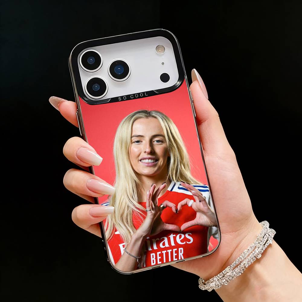 Football C-Chloe Kelly 18 Phone Case For iPhone17, 16,15,14,13,12 Pro Max Black Candy Matte Shockproof Cover iPhone13