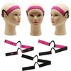 Velvet Bow Elastic Wig Headband Adjustment Strap