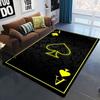 Ace of Hearts Poker Card Pattern Area Rug Non-Slip and Machine Washable Carpet for Living Room Bedroom Decor Floor Mat