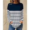 Women's 3d Printed Butterfly Flash T-shirt Fashion Long Sleeve Round Neck Regular Top Holiday Weekend Spring and Autumn Wear