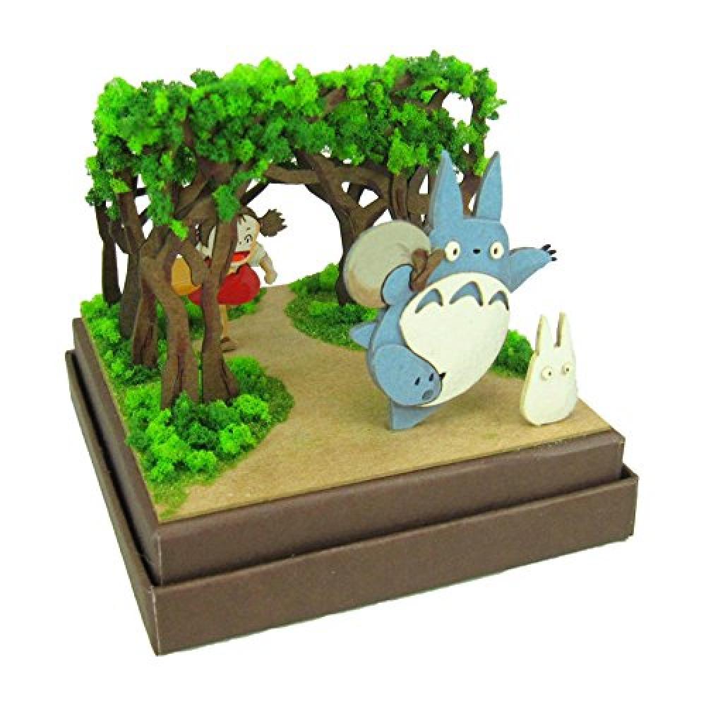 Sankei Studio Ghibli Mini My Neighbor Totoro titkos alagút nem léptékű papír kézműves MP07-47