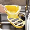 Creative Sink Strainer Basket Triangle Automatic Dumping Filter Basket  Bathroom
