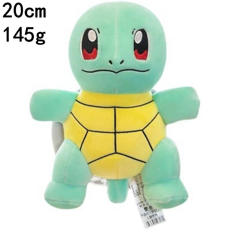 Cute Pikachu Plush Toy Charmander Squirtle Bulbasaur Stuffed Doll Eevee Scorbunny Gengar Snorlax Christmas Gifts.