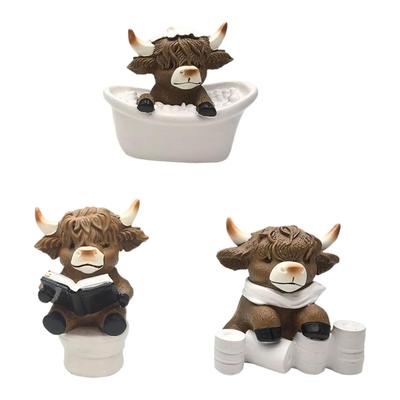 Resin Crafts Gifts Home Creative Decoration Gifts Yak Resin Ornaments Home Entrance