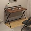 Student Study Table 24 Inch Foldable Desk, Foldable Study Table for Books, Computer or Other Items Organization