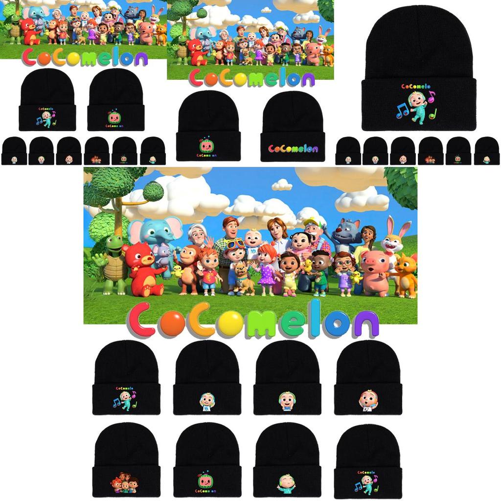 Beanie Jj Strickmütze Bedruckte Mütze Kinder Warme Mütze Hip Cosplay Hop