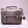 Sparkling 3D Cherry Charm Keychain Accessory Fashionable Fruit Shape Key Rings Portable Bag Decoration for Women