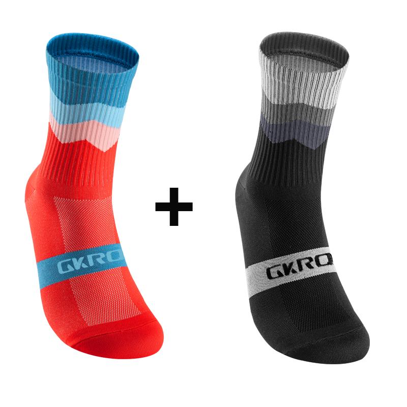 2pairs Professional Cycling Socks Breathable Road Bicycle Socks Men Women Outdoor Sports Racing e Compression Cycling For Women