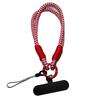 Creative Phone Lanyard Cute Woven Wrist Strap Multifunctional Security Wristband Earphone Anti-lost Short Rope Portable Keychain